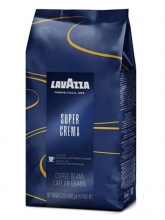 Кофе в зернах Lavazza Super Crema (Лавацца Супер Крема)  1 кг, вакуумная упаковка