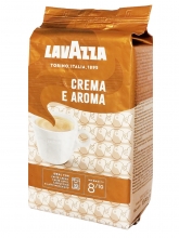 Кофе в зернах Lavazza Crema e Aroma (Лавацца Крема е Арома)  1 кг, вакуумная упаковка